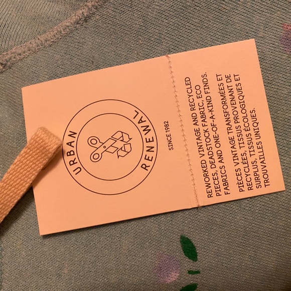 Vintage crop sweater Bears Floral - Picture 3 of 5